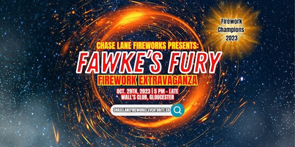 Fawke’s Fury  Gloucester’s BIGGEST Musical Firework Extravaganza